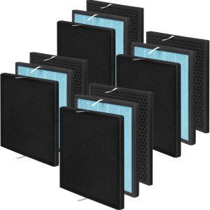 Juego de 4 filtros de repuesto de 10L Pro compatibles con Okaysou AirMax 10L Pro y purificador de aire Aiibot-A300 Juego de 4 filtros de repuesto de 10L Pro compatibles con Okaysou AirMax 10L Pro y purificador de aire Aiibot-A300