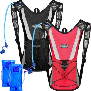 2 Pack Hydration Backpack Pack with 2L Water Bladder, Hiking Backpack with Hydration Bladder Water Rucksack Backpack Bladder Bag Cycling Bicycle 2 Pack Hydration Backpack Pack with 2L Water Bladder, Hiking Backpack with Hydration Bladder Water Rucksack Backpack Bladder Bag Cycling Bicycle