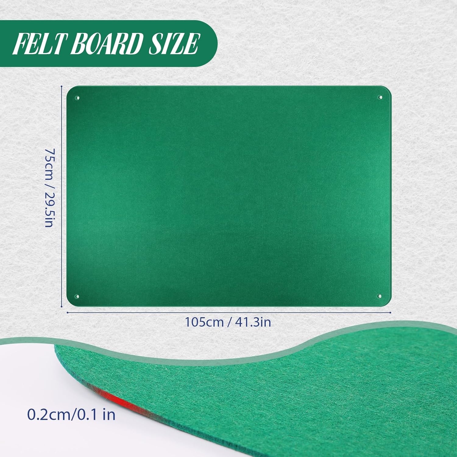 3 piezas de tablero de fieltro de 3.5 pies para preescolar, juguetes de fieltro, actividades de fieltro, kits de juego interactivo de aprendizaje