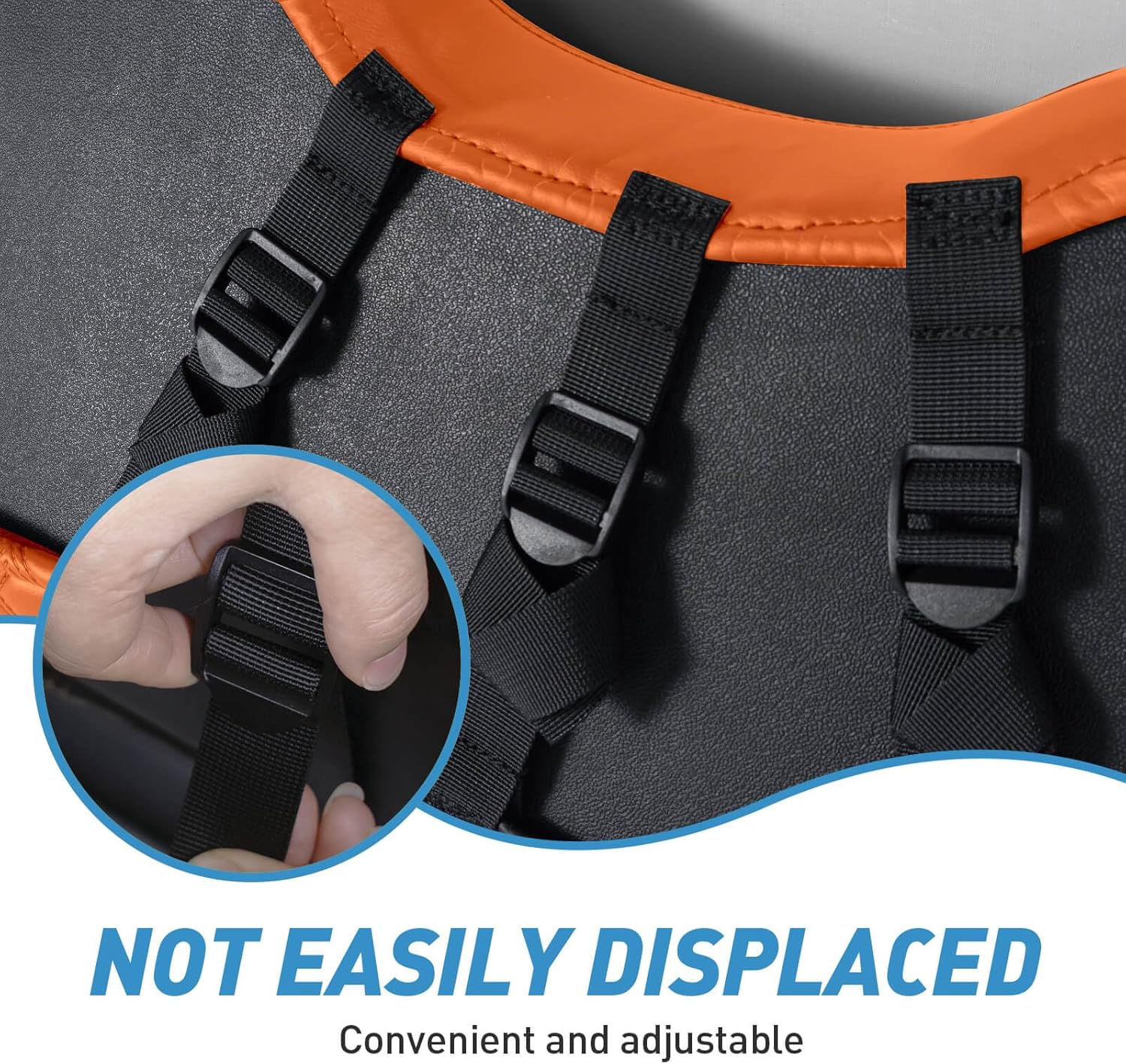 NOKINS Kit de fundas de asiento de diamante para carrito de golf, para club car EZGO Yamaha cojín de asiento ordinario, no hay necesidad de usar
