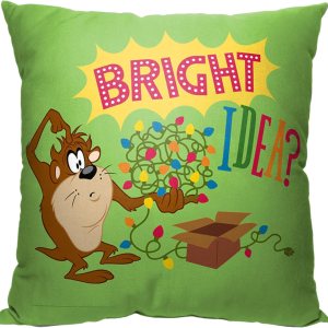 Northwest Warner Bros. Looney Tunes almohada, 18 x 18 pulgadas, idea brillante Northwest Warner Bros. Looney Tunes almohada, 18 x 18 pulgadas, idea brillante