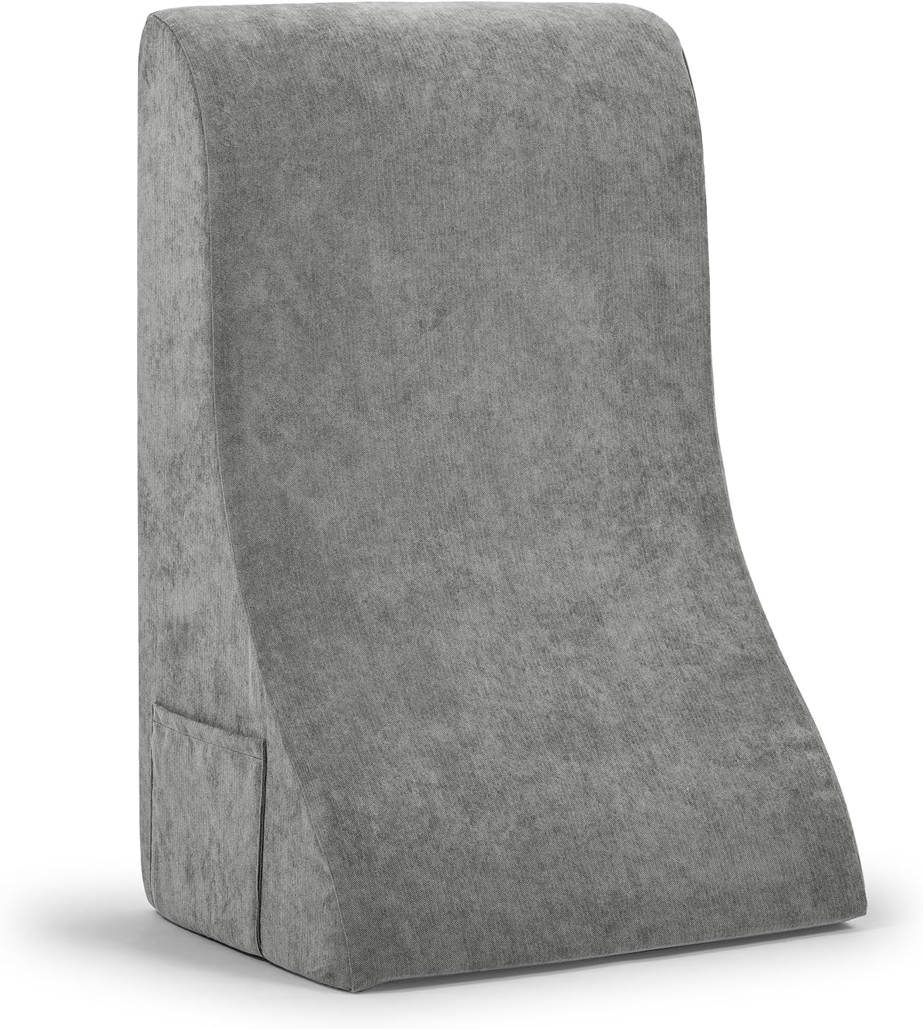 baibu Almohada de lectura de espuma viscoelástica de 25 x 20 pulgadas, almohada de respaldo para sentarse en la cama, almohada para silla de