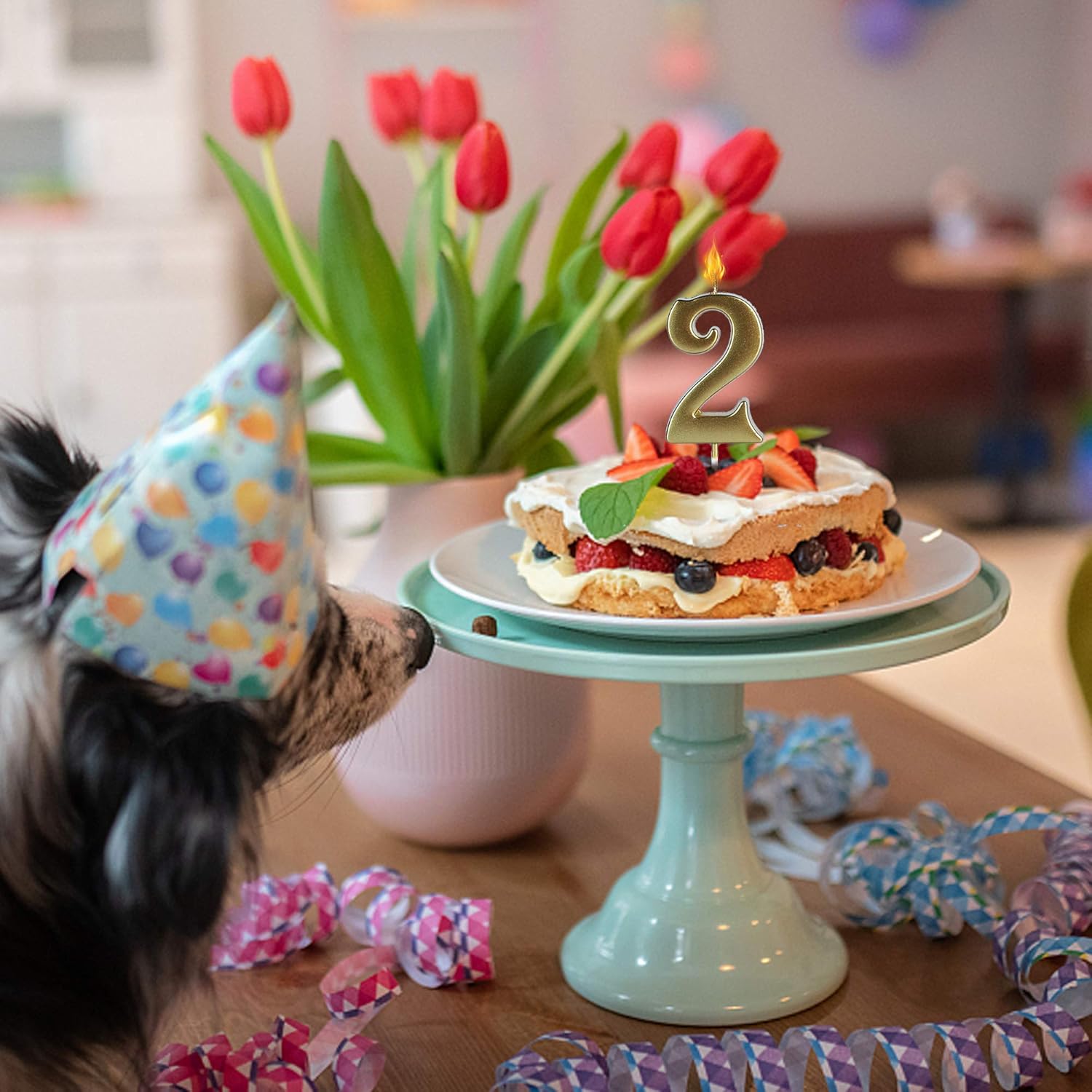 Velas doradas de 70 cumpleaños para pasteles, velas con purpurina número 70 para fiestas, aniversarios, decoración de pasteles para mujeres u hombres