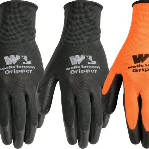 Wells Lamont 559lf – Guantes de trabajo para hombre, color negro, paquete grande de 6 de EE. UU Wells Lamont 559lf – Guantes de trabajo para hombre, color negro, paquete grande de 6 de EE. UU