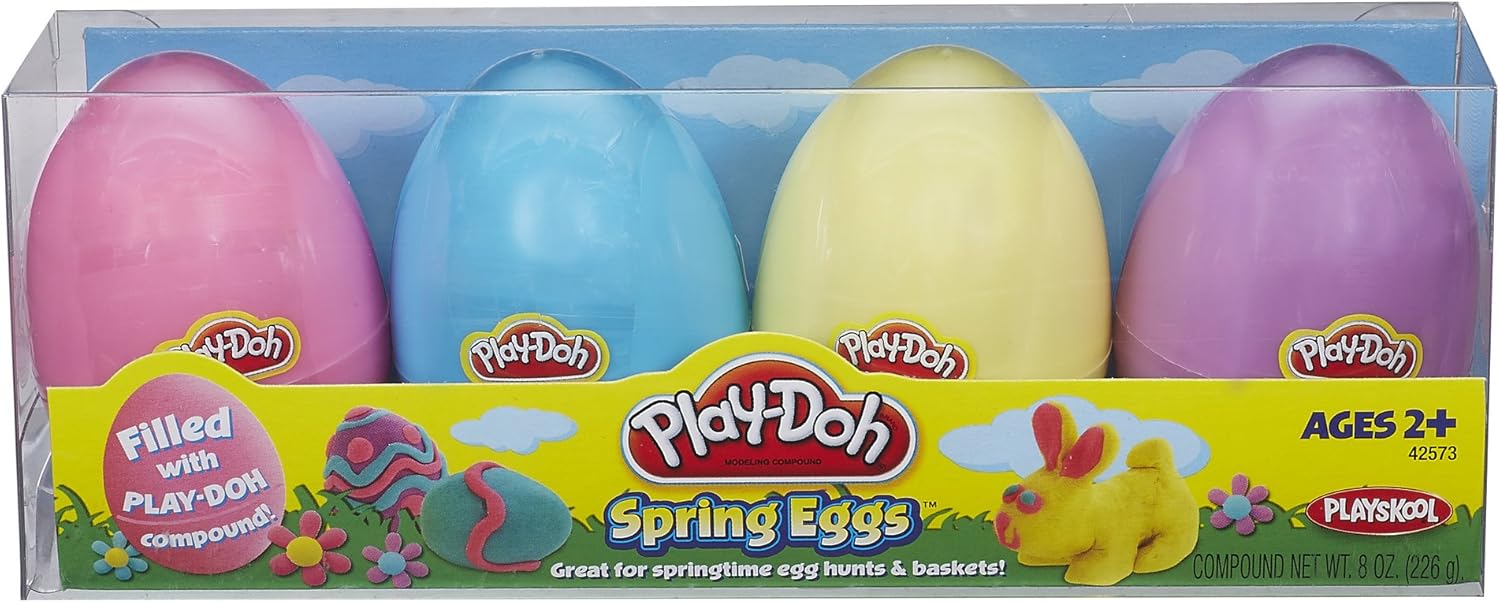 Paquete de 4 huevos de pascua Play-Doh