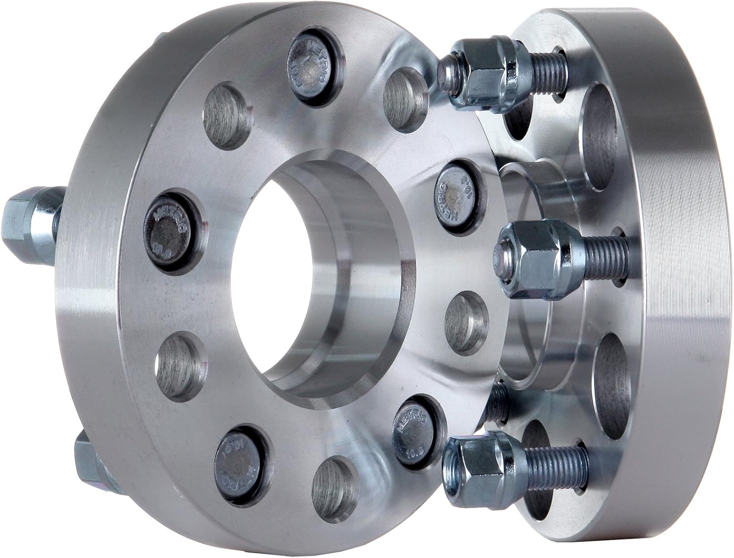 ECCPP 4 espaciadores de rueda centrados de 5 lengüetas de 1 pulgada 5×114.3 a 0.197×4.500 in 5×4.5 a 5×4.5 2.524 in compatibles con para RL para CL