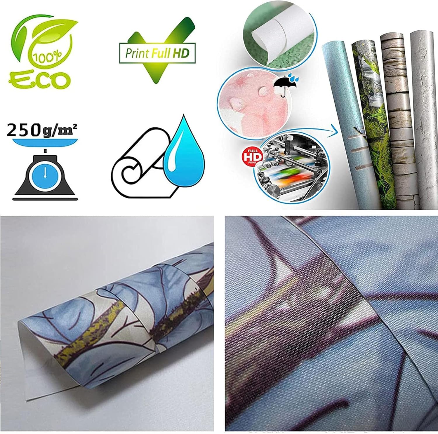 Papel tapiz moderno de mármol 3D de grietas rosas y blancas, cuadros geométricos de rayas doradas, papel tapiz artístico de pintura de pared para