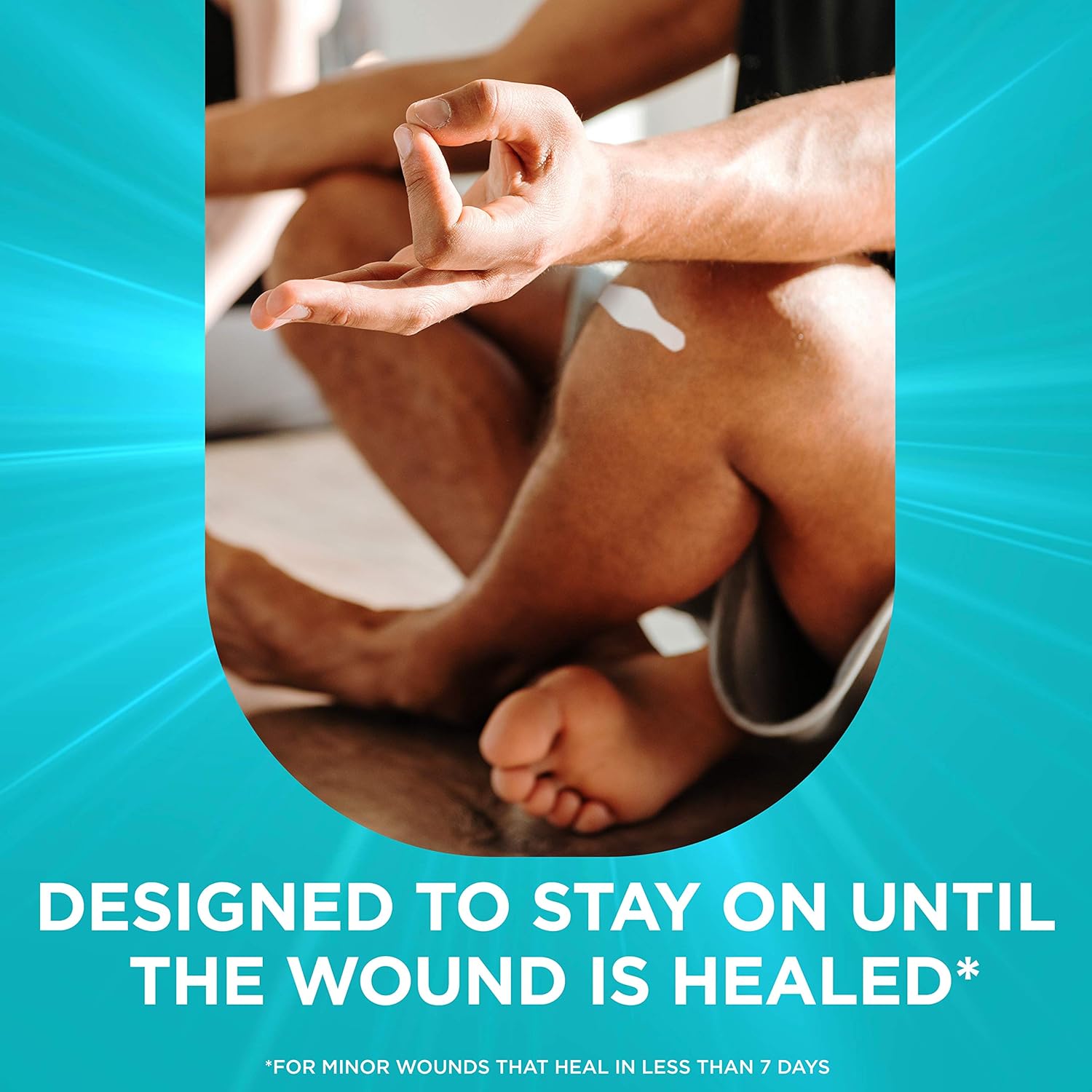 Band-Aid Brand Hydro Seal – Vendajes de cojín blíster, almohadillas adhesivas impermeables, medianas, 5 unidades (paquete de 2)