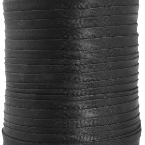 Mandala Crafts Cinta al bies negra de un solo pliegue para costura, 58 pulgadas, 55 yardas, cinta de bies de un solo pliegue para dobladillo, cinta Mandala Crafts Cinta al bies negra de un solo pliegue para costura, 58 pulgadas, 55 yardas, cinta de bies de un solo pliegue para dobladillo, cinta