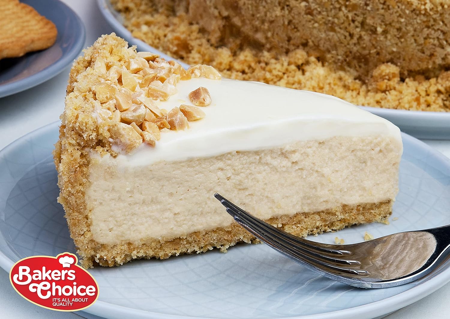 Baker’s Choice Avellana quebradiza crujiente  cobertura de helado de postre de nuez  Para helado, helados, cupcakes o batidos  Sin lácteos, Kosher