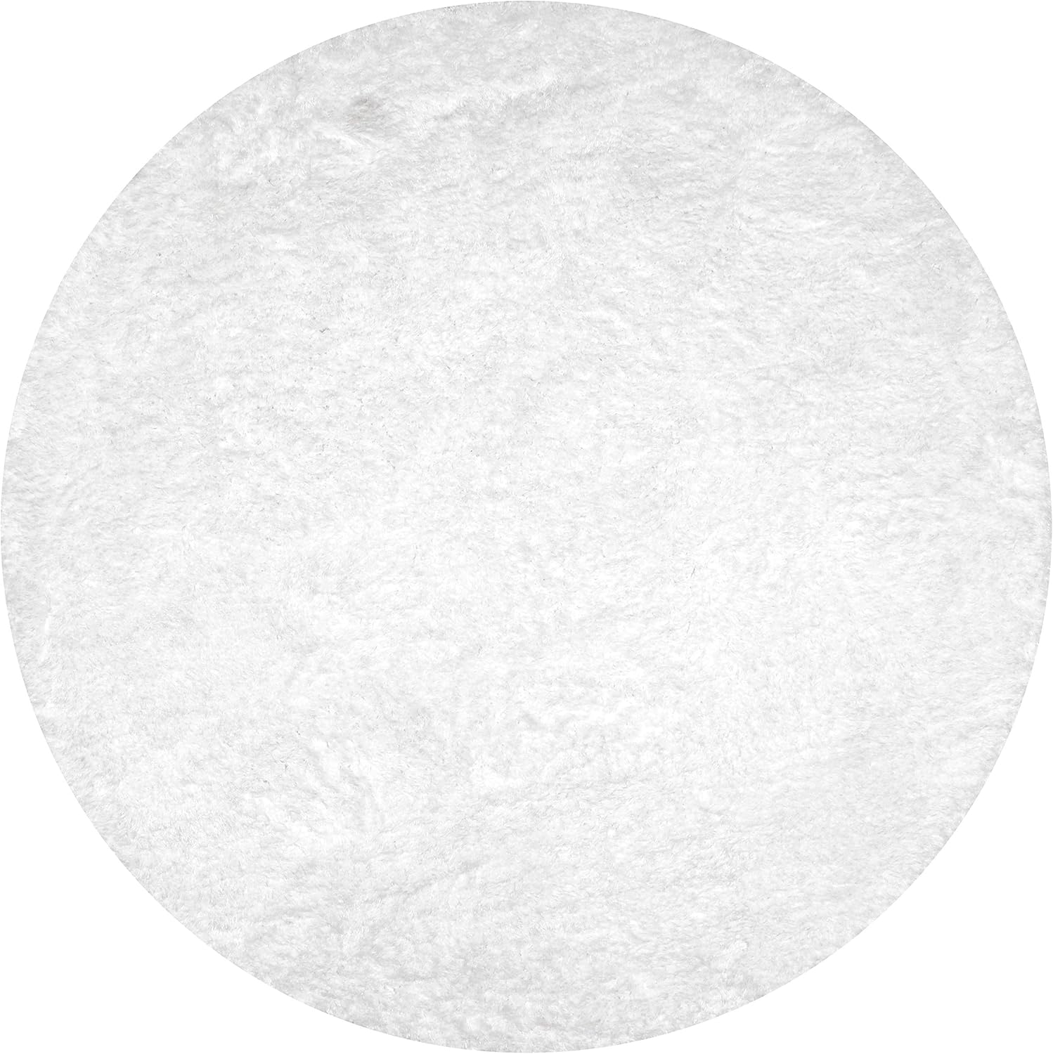 nuLOOM Tapete tejido a mano Maginifique Shag., Polipropileno, Nieve