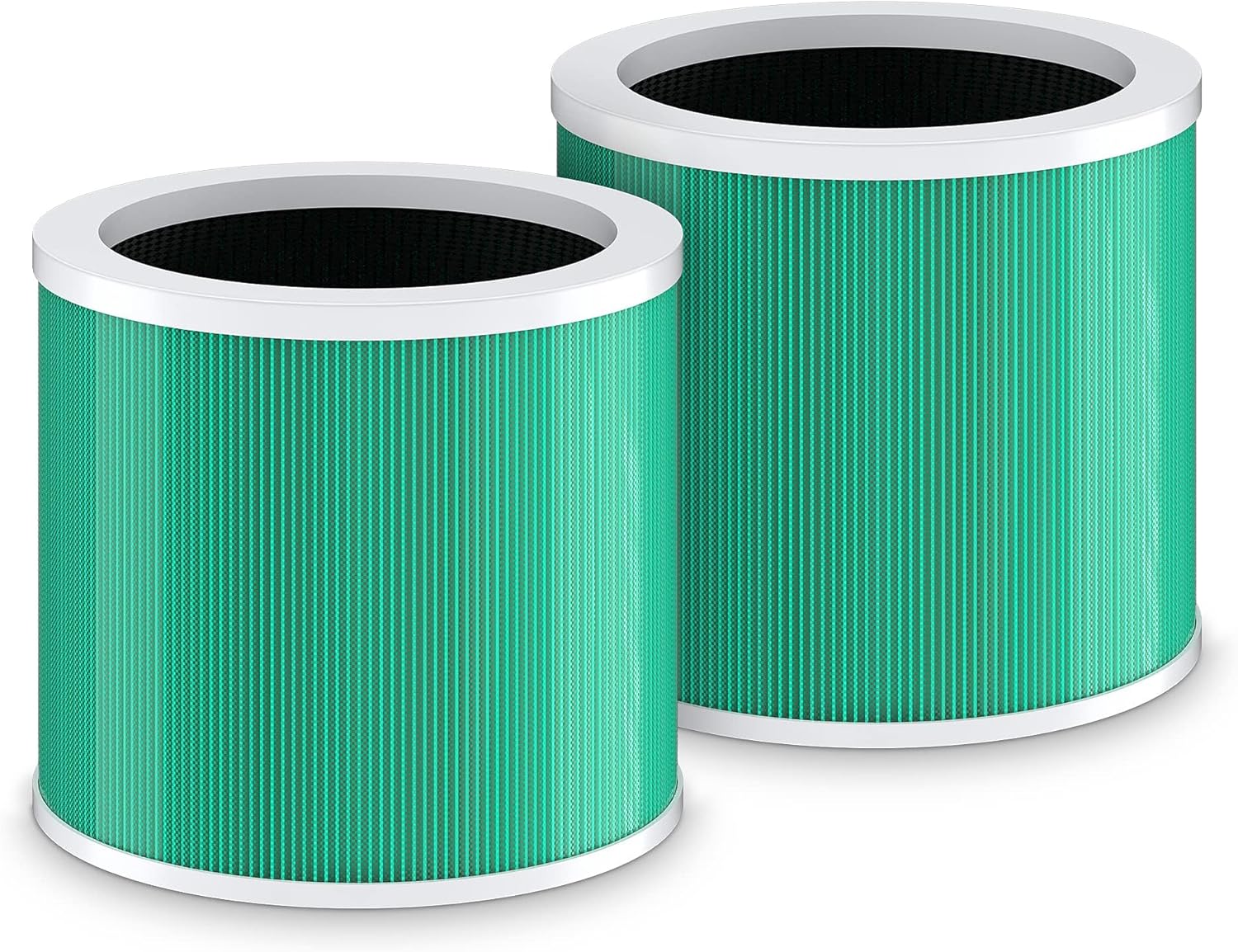 Purificadores de aire para dormitorio con filtro purificador de aire HY1800 de repuesto para mascotas, paquete de 2