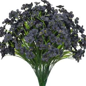 15 Bundles Artificial Flowers UV Resistant Outdoor Plants No Fade Faux Plastic Shrubs Fake Silk Flowers Window Box Garden Porch Home 15 Bundles Artificial Flowers UV Resistant Outdoor Plants No Fade Faux Plastic Shrubs Fake Silk Flowers Window Box Garden Porch Home