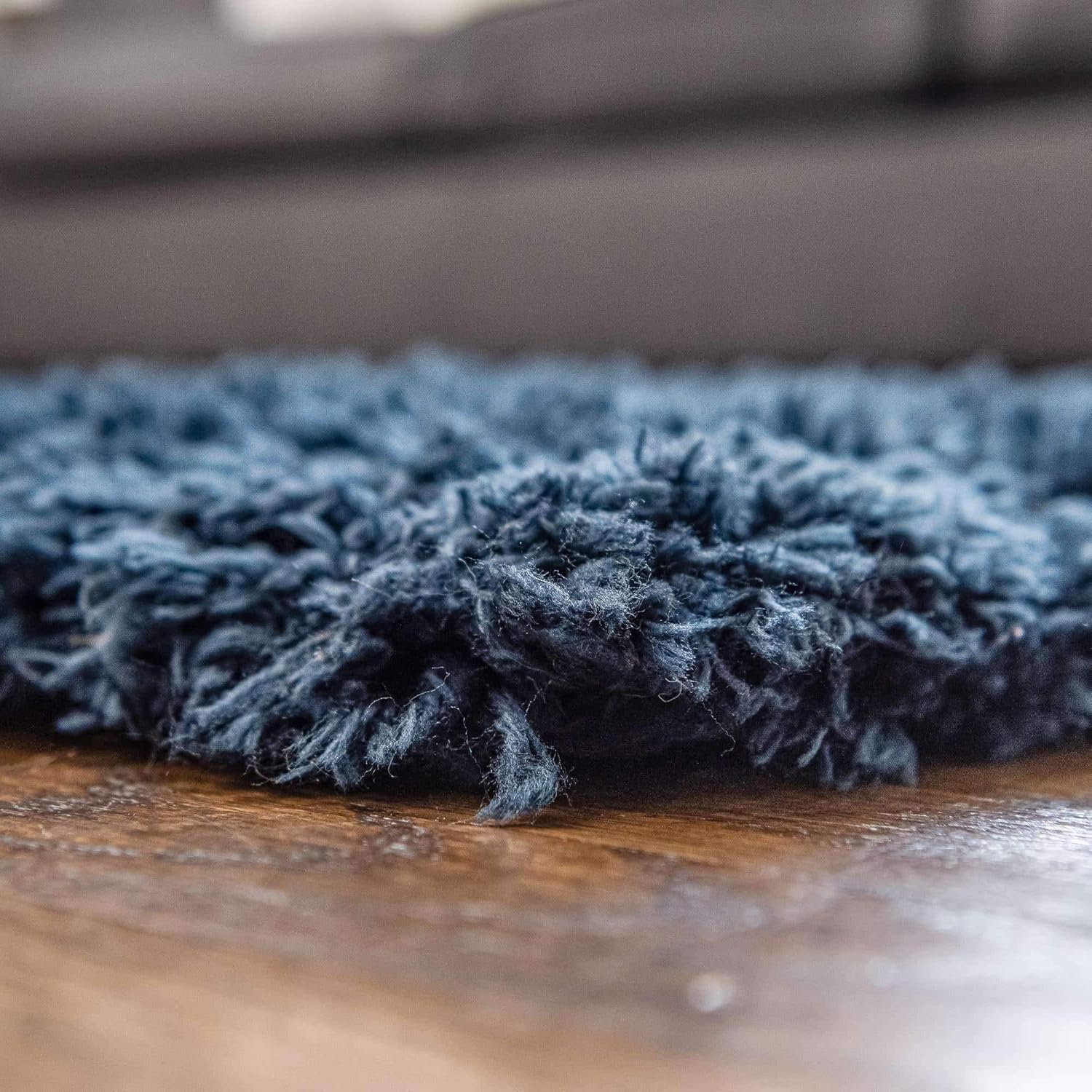 Rugs.com – Alfombra de área lisa de 10 pies, alfombra de pasillo, color cobalto, perfecta para pasillos, entradas, colección Infinity