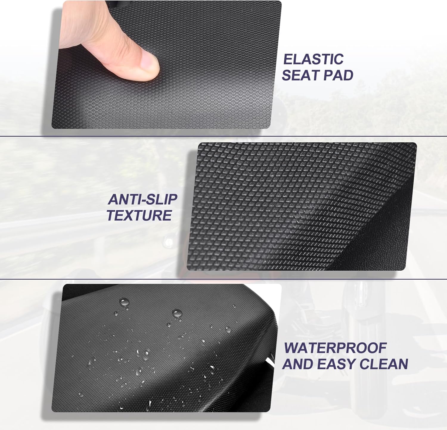 Asiento trasero del pasajero para Ryker, asas de agarre resistente, almohadilla de asiento suave para Can-Am Ryker, Ryker 600  900, Sport, Rally