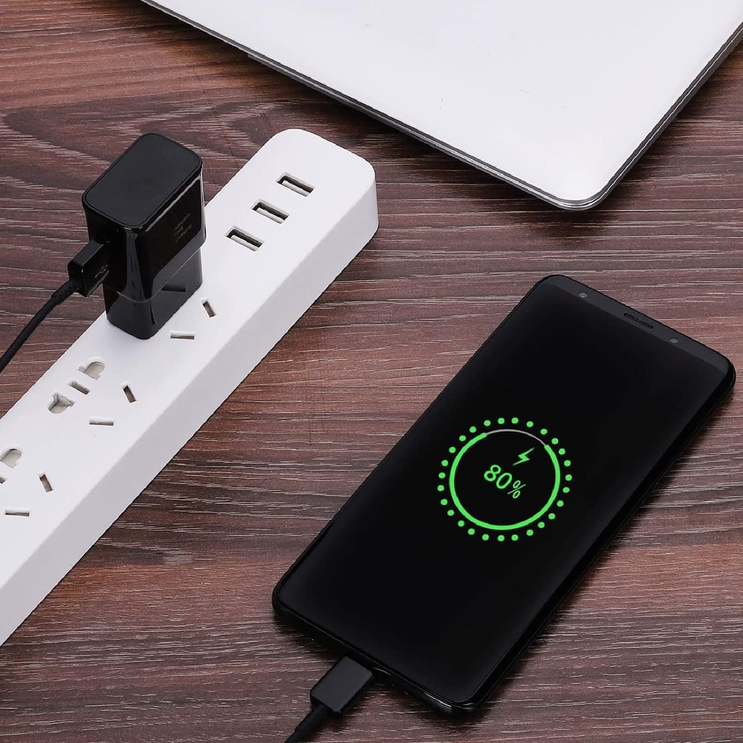 PRO USB-C Charging Transfer Cable Works for Xiaomi Poco X3 NFC! (Black 3.3Ft)