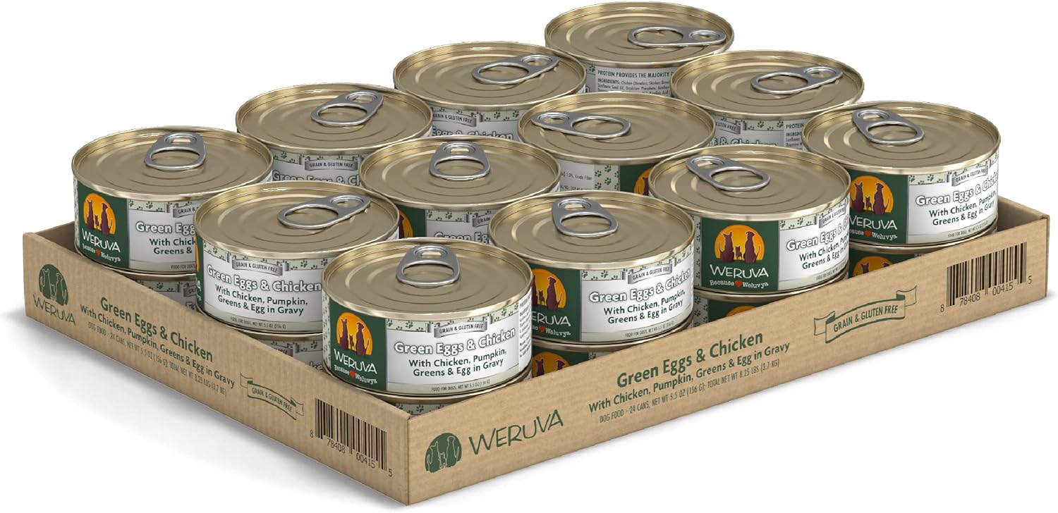 Weruva comida para perros enlatada sin granos