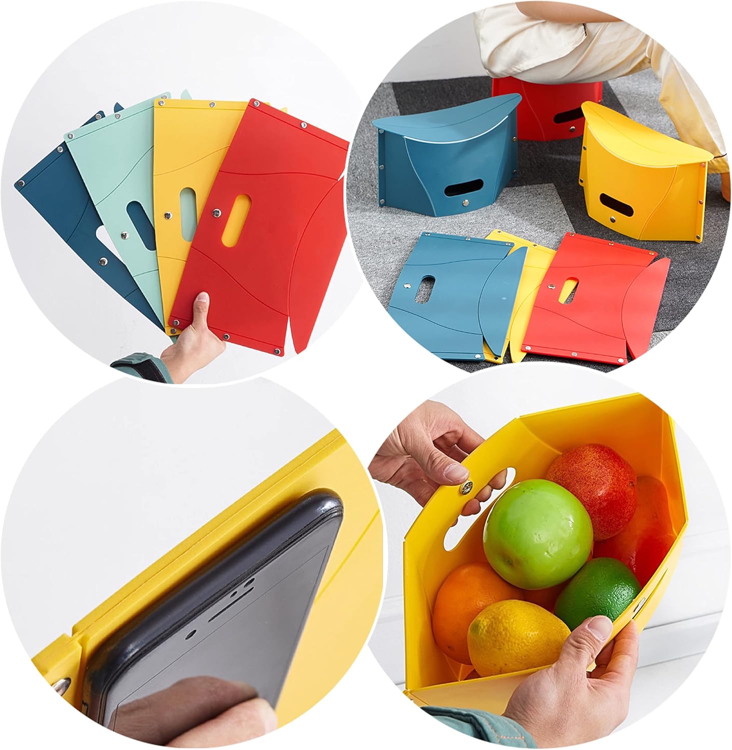 AYCWJZM Taburete plegable ultraligero para senderismo, ligero, silla plegable adecuada para viajes, barbacoa, actividades al aire libre y