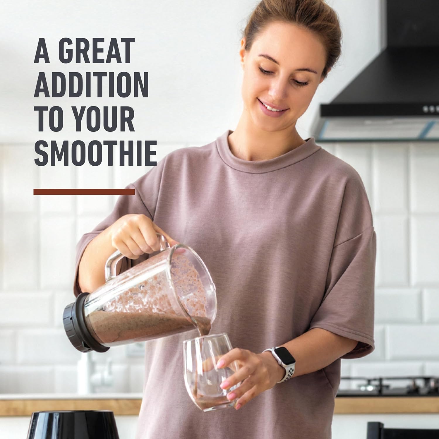 Isopure Build Your Smoothie – Paquete de chocolate holandés en polvo de proteína baja en carbohidratos (14 porciones) y increíble mezcla de