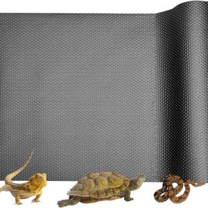 Alfombra de reptil para tanque de dragón barbudo, accesorios para tanque de 40 galones, 20 galones, tanque de 50 galones, 17.5 x 79 pulgadas, tapete Alfombra de reptil para tanque de dragón barbudo, accesorios para tanque de 40 galones, 20 galones, tanque de 50 galones, 17.5 x 79 pulgadas, tapete