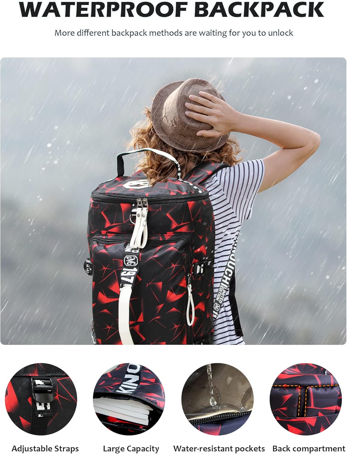 Bolsas de lona deportivas, Rojo -, Bolsas de lona deportivas
