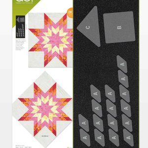 AccuQuilt GO! Prairie Star – Troquel acabado de 14 pulgadas Suministros de acolchado, troqueles de corte, troqueles AccuQuilt Go Acolchado, AccuQuilt GO! Prairie Star – Troquel acabado de 14 pulgadas Suministros de acolchado, troqueles de corte, troqueles AccuQuilt Go Acolchado,