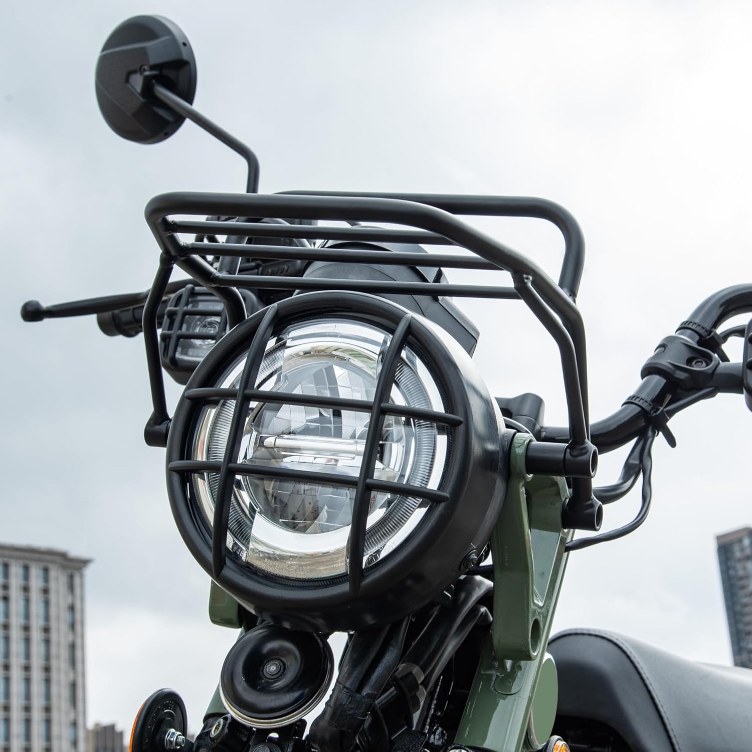 Rejilla para faros delanteros de motocicleta, luz de giro compatible con Ho-nda CT125 CT 125 Huntercub Hunter Cub 125 2020 2021 2022 2023 Accesorios