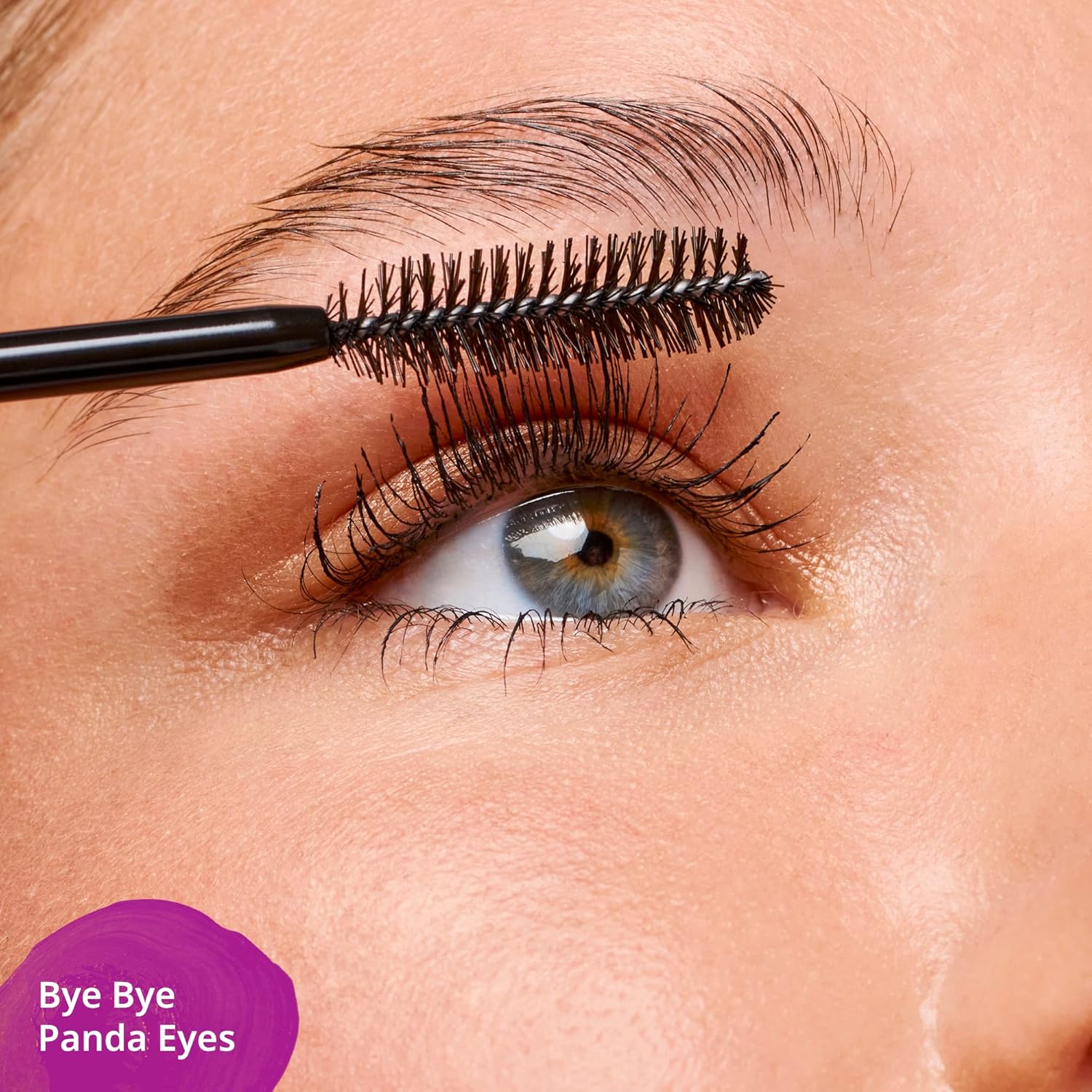 Esencia  Paquete de 3 máscaras de tubo Bye Bye Panda Eyes, a prueba de manchas, definición voluminizante, vegana, sin parabenos, sin aceite, sin