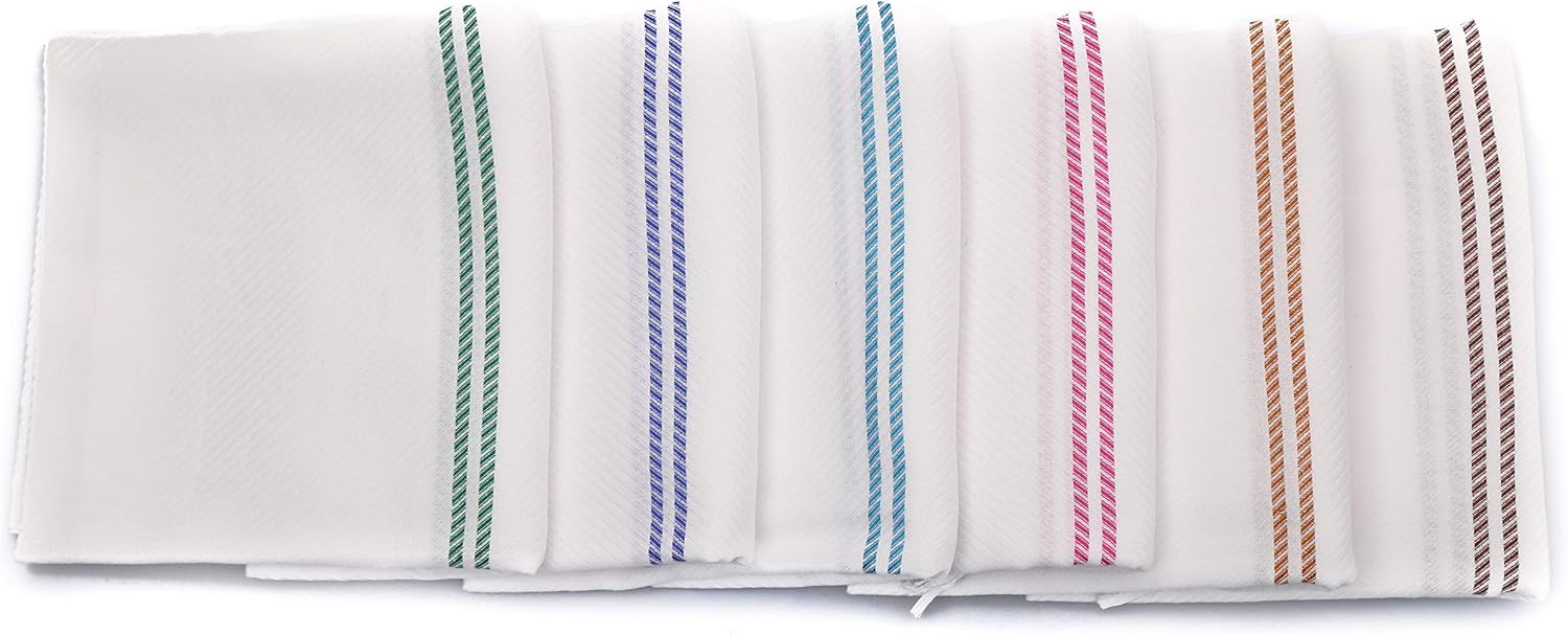 Toallas de baño de algodón fina india, toalla de cocina ultra absorbente, secado rápido, 30 x 62 pulgadas, juego de 2 por Craftbot