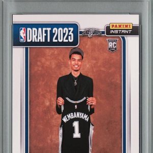 Certified Mint+ Victor Wembanyama 2023 Panini Instant #DN-1 NBA Draft 131324 San Antonio Spurs Pro Rookie Card Certified Mint+ Victor Wembanyama 2023 Panini Instant #DN-1 NBA Draft 131324 San Antonio Spurs Pro Rookie Card