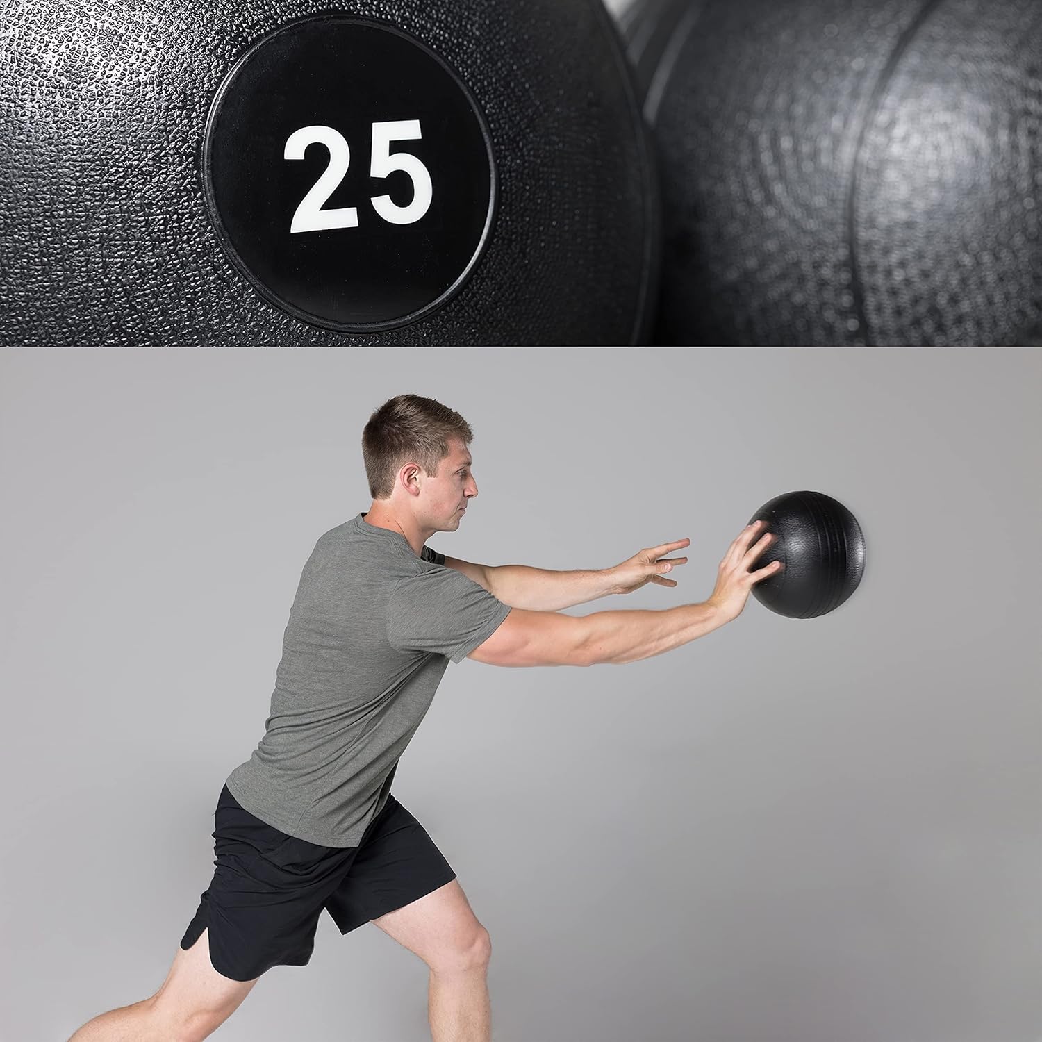 REP Fitness V2 Slam Balls for Strength and Conditioning, Slam Ball Exercises, and Cardio Workouts (5, 10, 15, 20, 25, 30, 35, 40, 45, 50, 60, 70, &