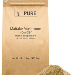 Pure Original Ingredients Maitake – Polvo de hongos (1 libra) de gallina del bosque, sin OMG, verificado en laboratorio. Pure Original Ingredients Maitake – Polvo de hongos (1 libra) de gallina del bosque, sin OMG, verificado en laboratorio.