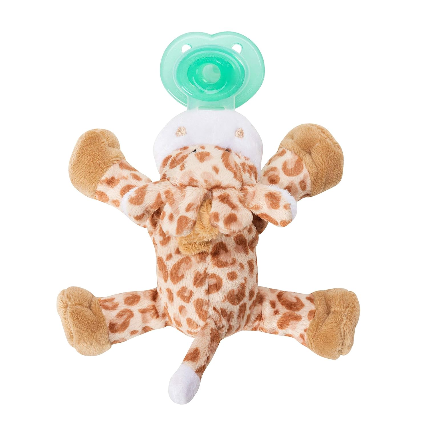 Nookums – Paci-Plushies Buddies – Animalitos de peluche para usar con chupetes de diferentes marcas, adecuado para todas las edades, incluye chupete