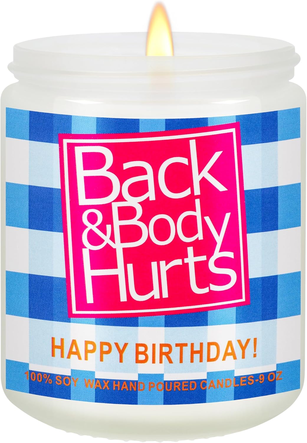 Velas de feliz cumpleaños, regalos de cumpleaños para mujeres y hombres, velas perfumadas, regalos divertidos para mujeres y hombres, regalos de