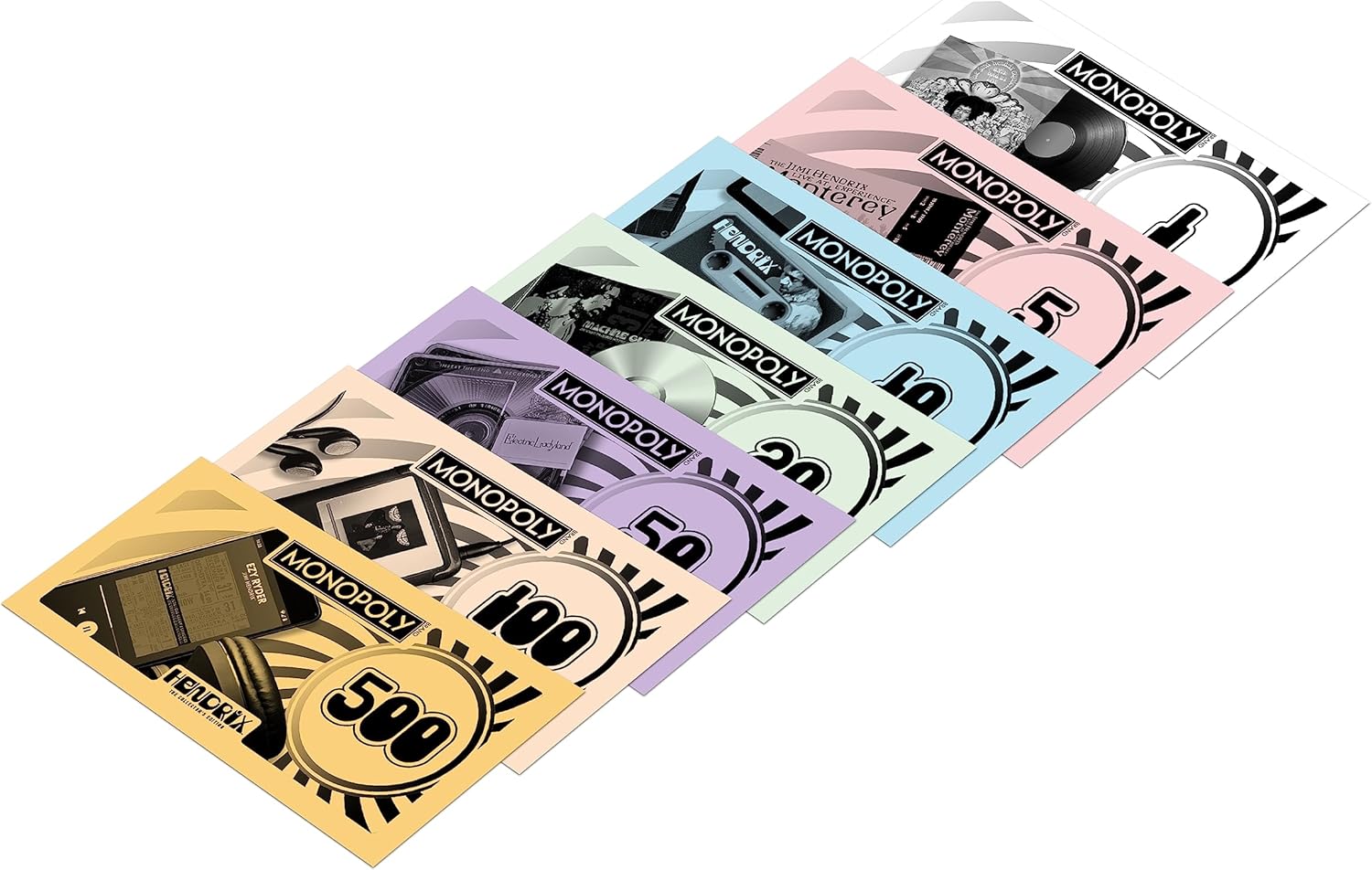 Social Family Board Game Monopoly Hendrix The Collector’s Edition