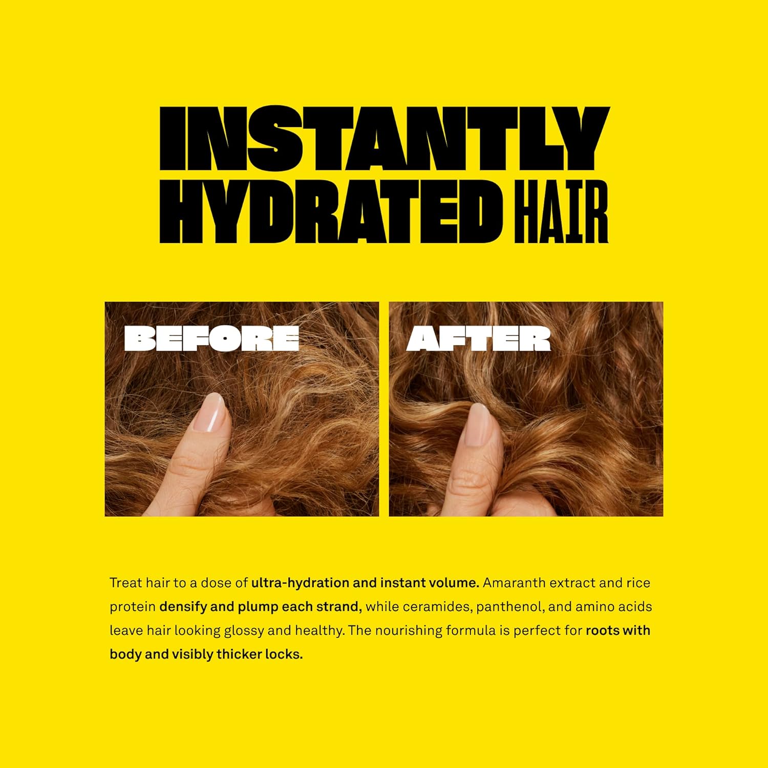Babe Original Locks Densifying Conditioner, Thinning Hair Solution, Promotes Thickness and Prevents Hair Loss, for Fuller, Thicker Hair, Cruelty