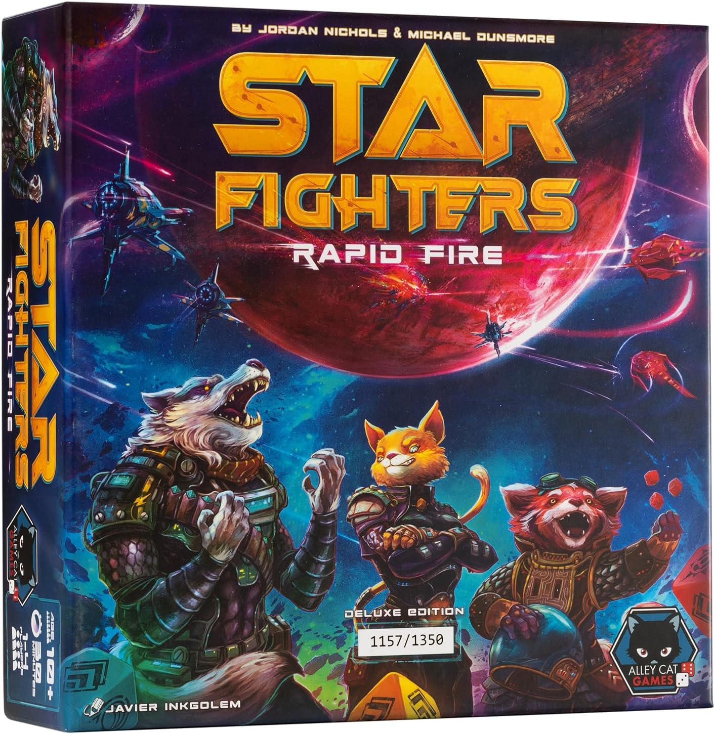 Star Fighters Juego de mesa Rapid Fire