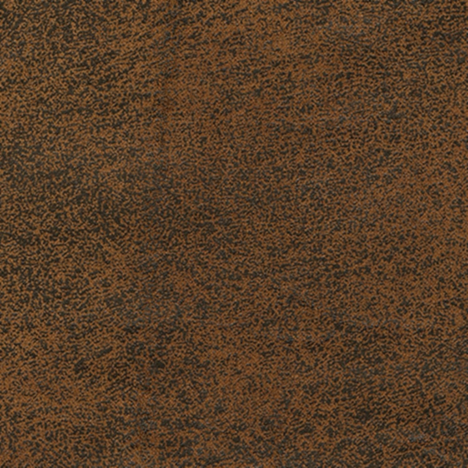 Signature Design by Ashley Boothbay Classic – Sofá biplaza reclinable manual de piel sintética, color marrón oscuro