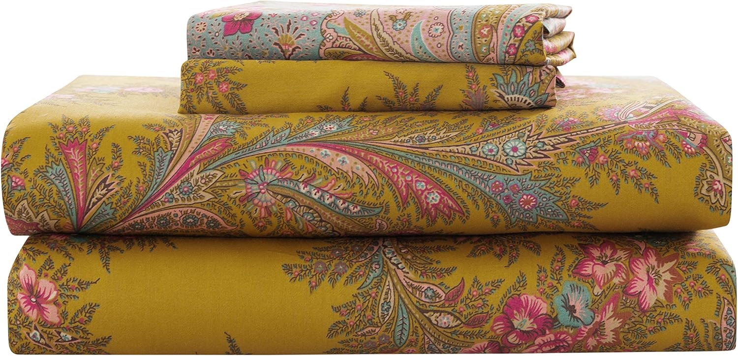 Funda de edredón clásica de cachemira, ropa de cama bohemia Bothe Damasco, medallón de dibujo antiguo, 400 hilos, algodón egipcio, satén, de lujo,