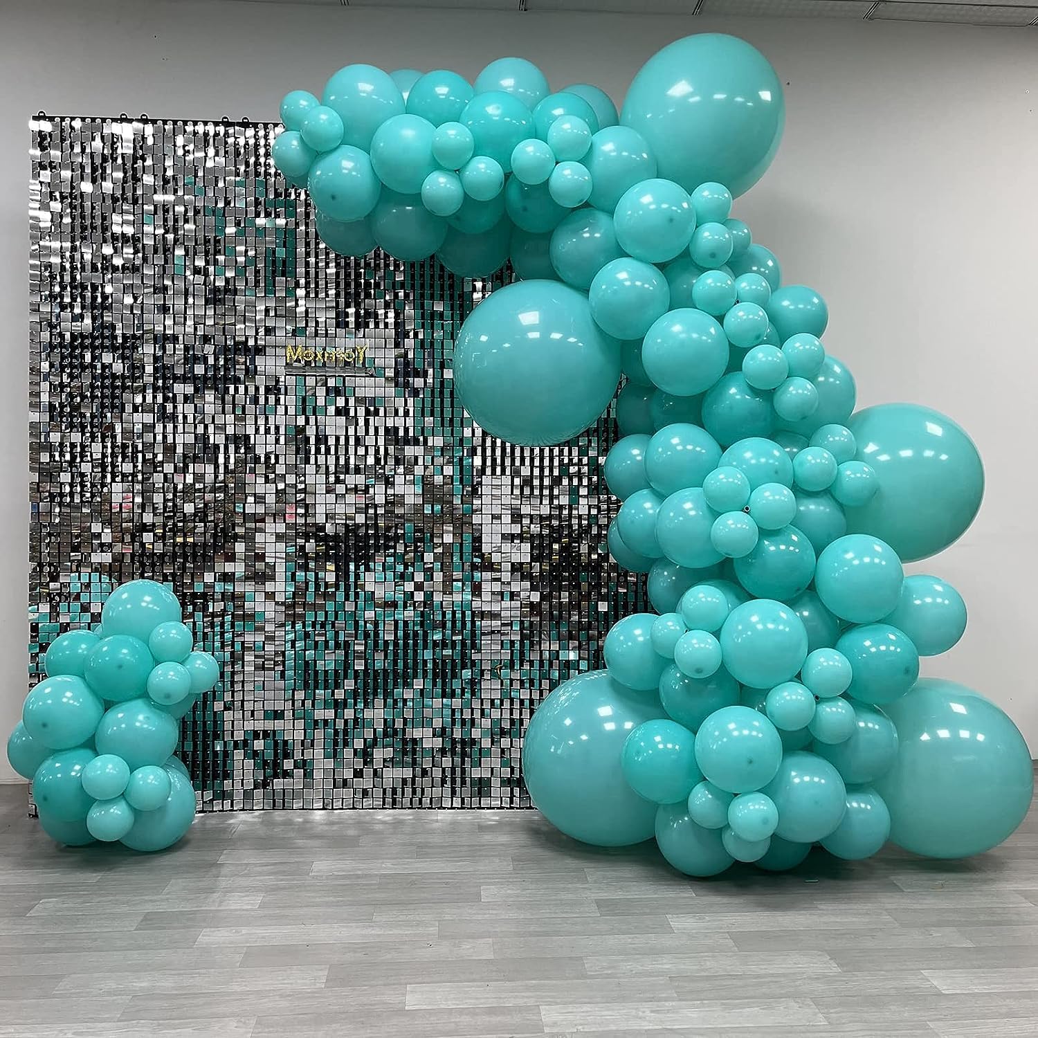Paquete de 30 globos de 12 pulgadas, kit de arco de guirnalda de globos cromados metálicos para graduación, cumpleaños, boda, fiesta