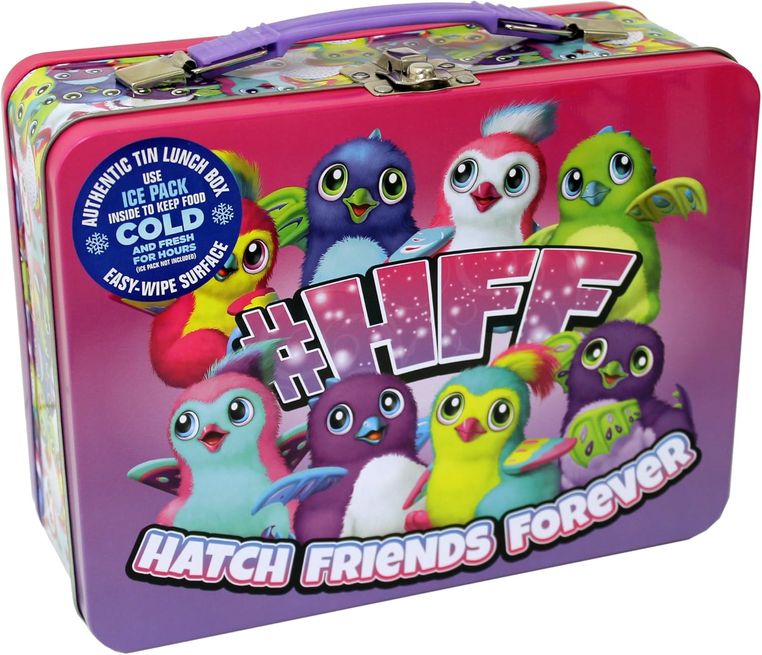 Hatchimals 444707 – Lonchera clásica de 5 pulgadas, multicolor