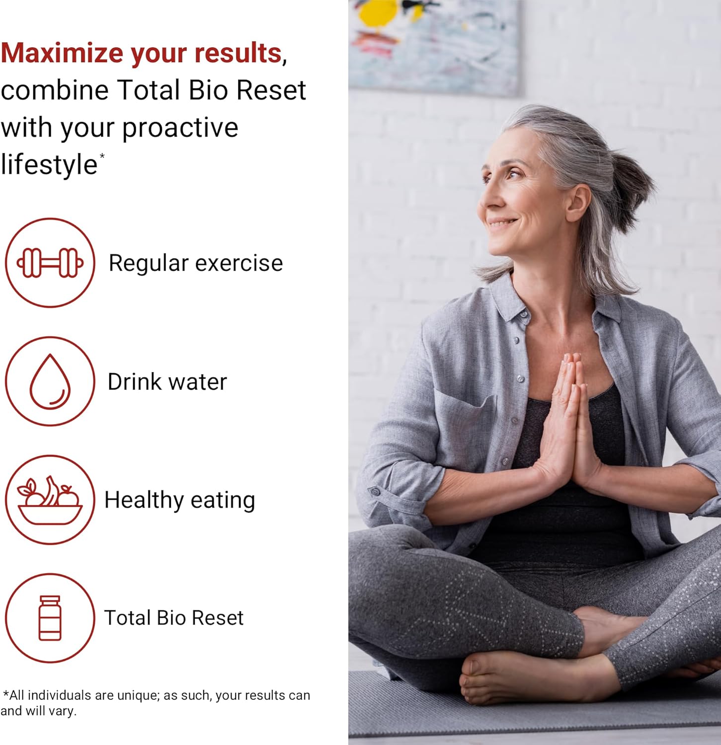 ACTIVATEDYOU Total Bio Restablecimiento – Fórmula desintoxicante para limpieza y enjuague del sistema digestivo para piel radiante y energía