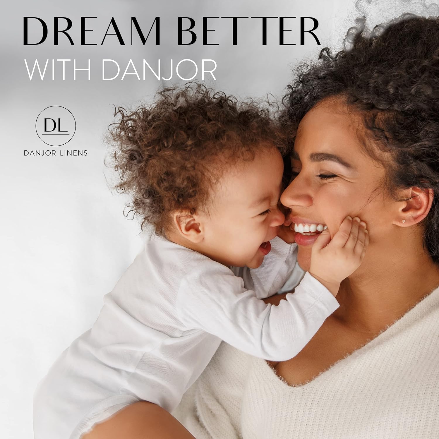 Danjor Linens Juego de sábanas tamaño individual, ropa de cama esencial de lujo para hotel, juego de ropa de cama suave y fundas de almohada de 4