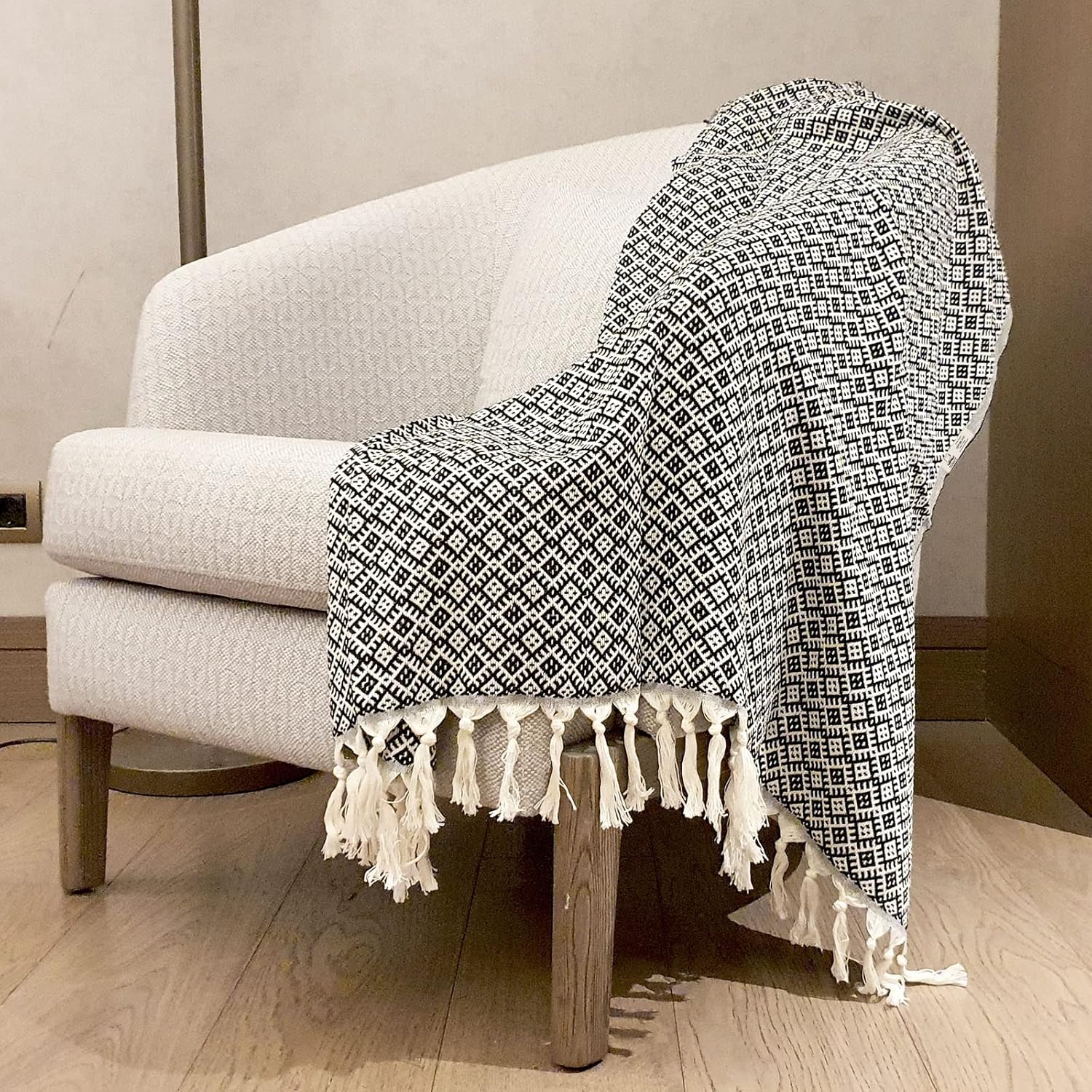 Bazaar Anatolia Toalla de playa turca 100% algodón, toallas de baño de gran tamaño, secado rápido, estilo bohemio, decoración de granja, toallas de