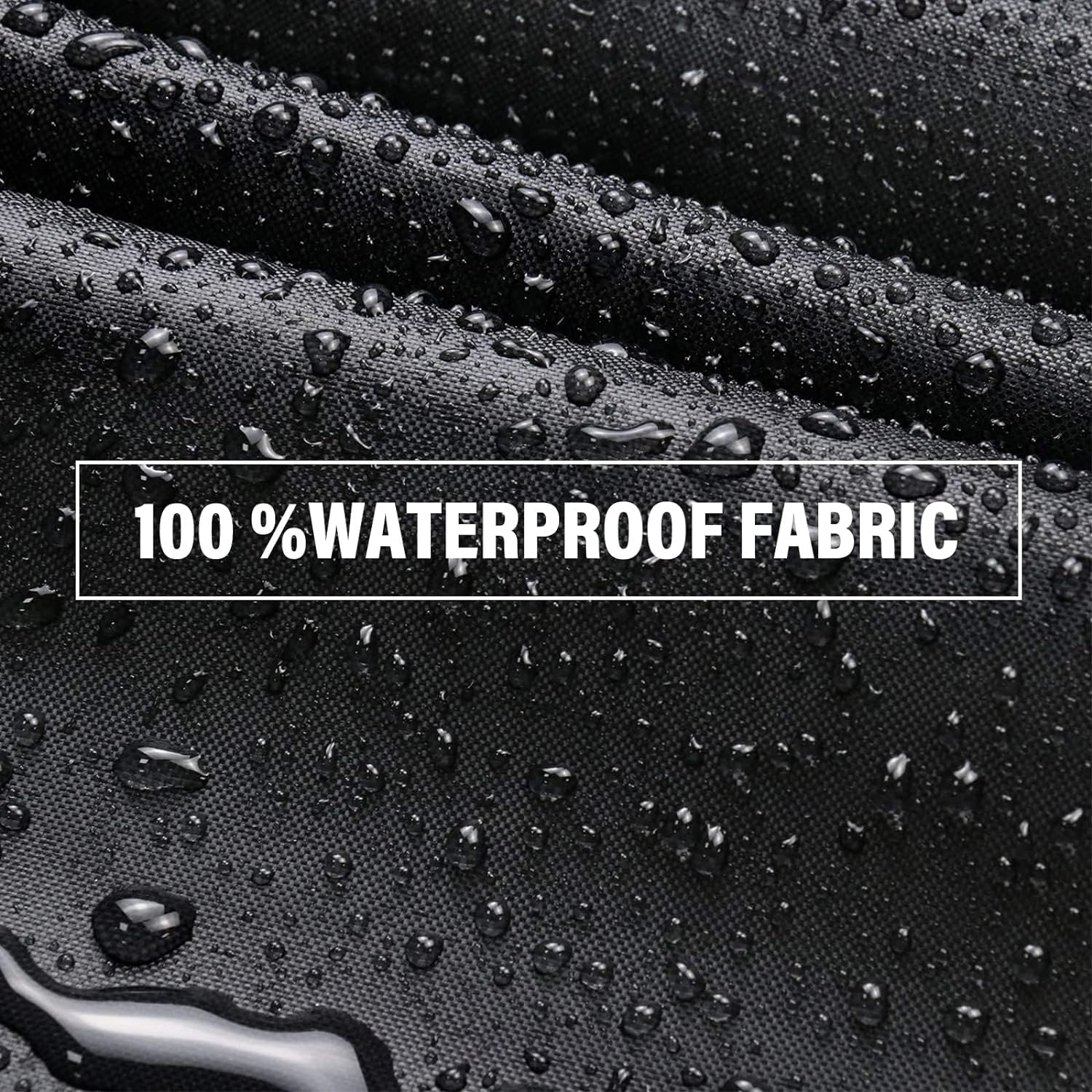Cubierta para cortacésped de giro cero, ajuste universal 210D, impermeable, UV, resistente al polvo y al viento para protección al aire libre