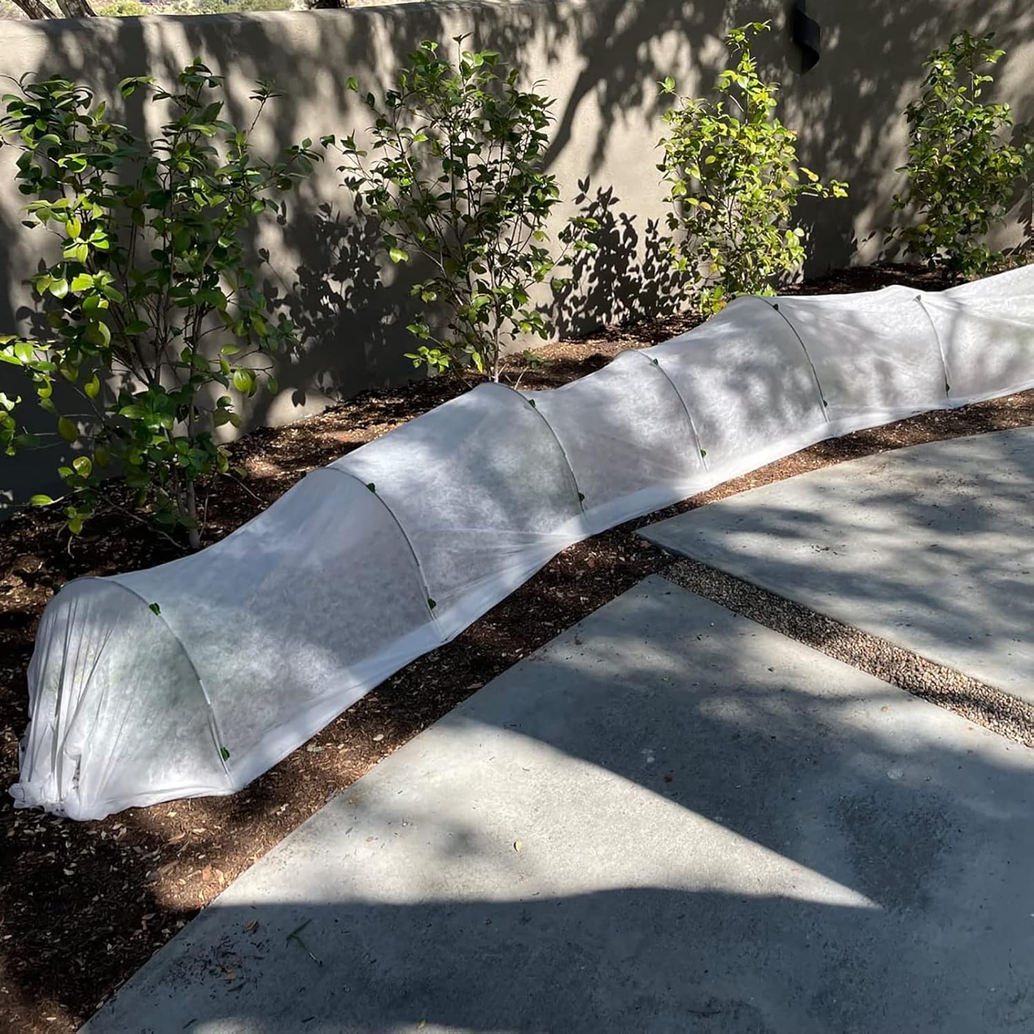 Cubiertas para plantas, protección contra la congelación, 10 pies x 30 pies, 1.2 ozyd, tela de escarcha, mantas de tela flotante para plantas al