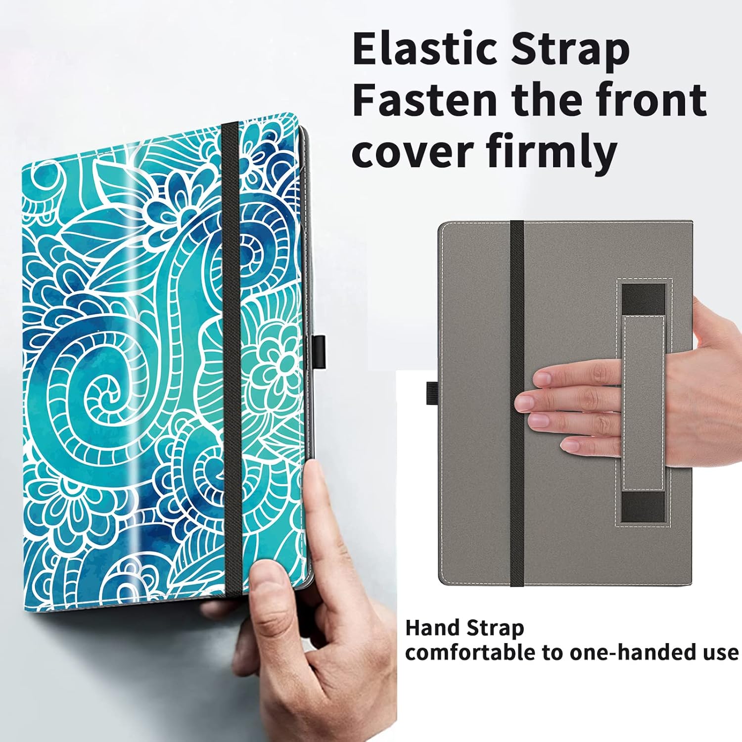 VORI Funda para tableta Tienda Fire HD 10 (11 generación 2021) y Fire HD 10 Plus, funda plegable delgada con función de encendidoapagado y correa de