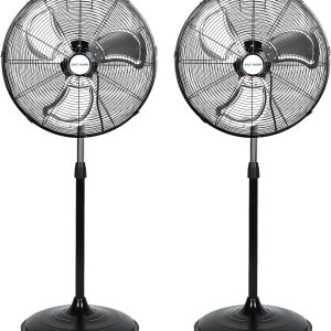 BILT HARD Ventilador de pedestal de alta velocidad de 20 pulgadas, ventilador de pie oscilante industrial de 3 velocidades 5200 CFM, ventilador de BILT HARD Ventilador de pedestal de alta velocidad de 20 pulgadas, ventilador de pie oscilante industrial de 3 velocidades 5200 CFM, ventilador de