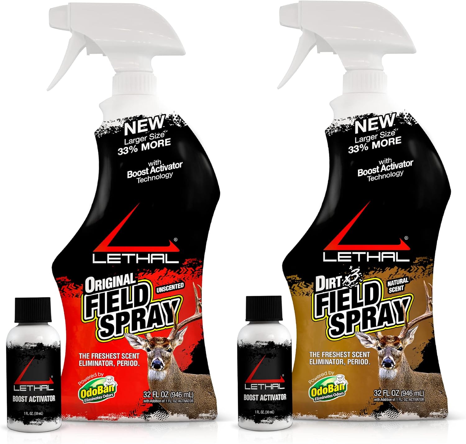 Lethal Original Field Spray with Human Scent Eliminating Agent for Hunting Clothes