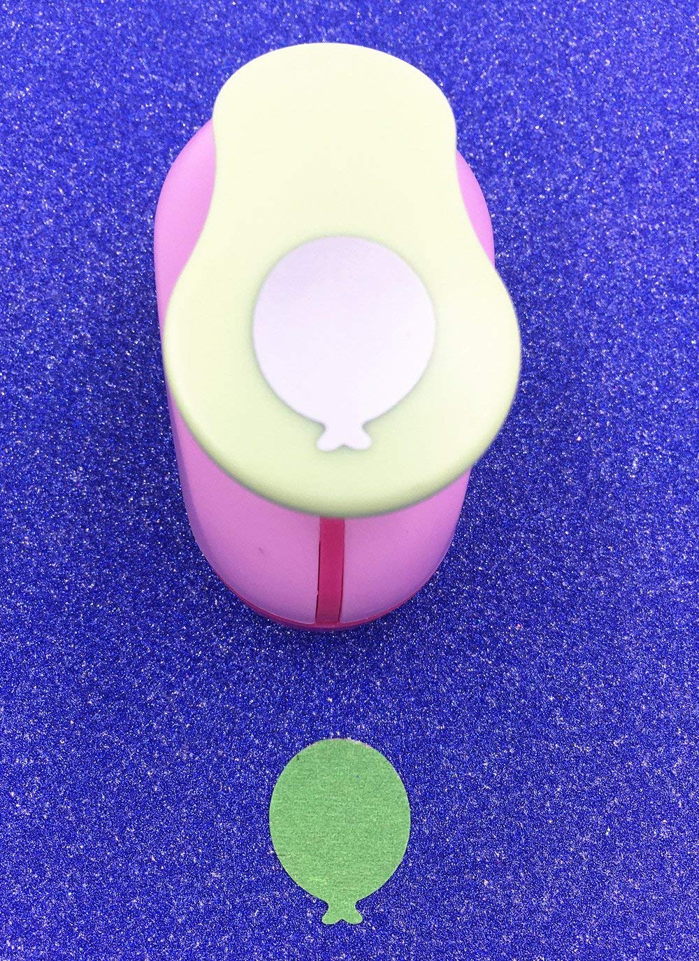 TECH-P – Paquete de 3 perforadores de papel de prensa a mano, tarjeta de álbum de recortes, grabado para niños, perforadora de agujeros, globo y